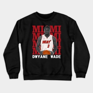 Miami Heat Dwyane Wade Crewneck Sweatshirt